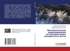 Buchcover von Математическое моделирование устойчивой моды дендритного роста