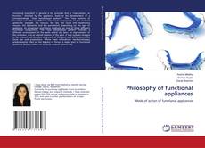 Buchcover von Philosophy of functional appliances