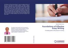 Copertina di Foundations of Effective Essay Writing