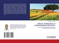 Buchcover von Effects of Migration in underdeveloped countries