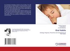 Bookcover of Oral Habits