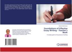 Buchcover von Foundations of Effective Essay Writing - Teacher’s Book