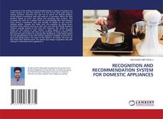 Buchcover von RECOGNITION AND RECOMMENDATION SYSTEM FOR DOMESTIC APPLIANCES