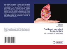 Buchcover von Post Renal transplant Complications