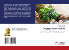 Buchcover von Chrysophyllum albidum