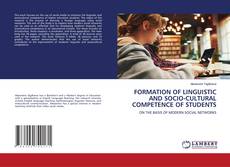 Borítókép a  FORMATION OF LINGUISTIC AND SOCIO-CULTURAL COMPETENCE OF STUDENTS - hoz