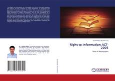 Copertina di Right to Information ACT-2005
