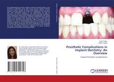 Copertina di Prosthetic Complications in Implant Dentistry: An Overview
