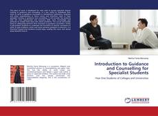 Copertina di Introduction to Guidance and Counselling for Specialist Students