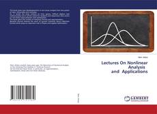 Copertina di Lectures On Nonlinear Analysis and Applications