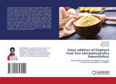 Copertina di Value addition of Elephant Foot Yam (Amorphophallus Paeoniifolius)