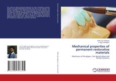 Copertina di Mechanical properties of permanent restorative materials