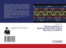 Buchcover von Dynamic Stability of Rotating Shaft With Various Boundary Conditions
