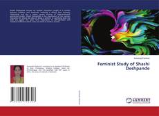 Buchcover von Feminist Study of Shashi Deshpande