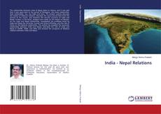 Buchcover von India - Nepal Relations