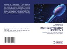 Buchcover von ISSUES IN REPRODUCTIVE HEALTH VOL. 3