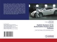 Buchcover von Explicit Analysis of An Automobile Chassis when Collision