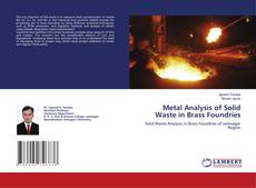 Copertina di Metal Analysis of Solid Waste in Brass Foundries