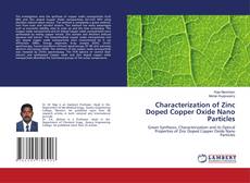 Copertina di Characterization of Zinc Doped Copper Oxide Nano Particles