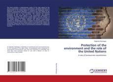 Protection of the environment and the role of the United Nations的封面