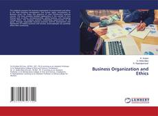 Copertina di Business Organization and Ethics