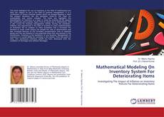 Buchcover von Mathematical Modeling On Inventory System For Deteriorating Items