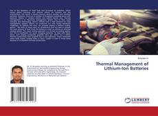 Copertina di Thermal Management of Lithium-Ion Batteries