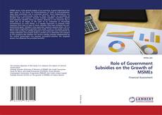 Copertina di Role of Government Subsidies on the Growth of MSMEs