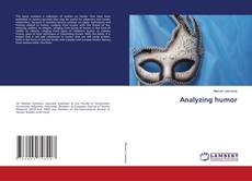 Buchcover von Analyzing humor