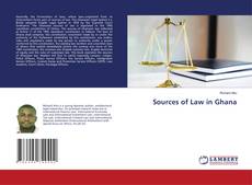 Copertina di Sources of Law in Ghana