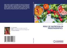 Copertina di ROLE OF NUTRITION IN PROSTHODNTICS