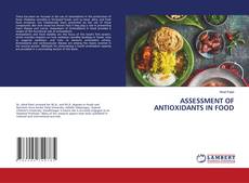 Buchcover von ASSESSMENT OF ANTIOXIDANTS IN FOOD