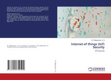 Buchcover von Internet of things (IoT) Security