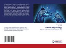 Copertina di Animal Psychology