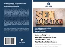 Buchcover von Verwendung von Verhütungsmitteln unter Universitäts- und Fachhochschulstudenten