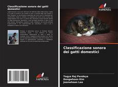 Bookcover of Classificazione sonora dei gatti domestici