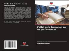 Capa do livro de L'effet de la formation sur les performances 