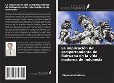 Buchcover von La implicación del comportamiento de Rahwana en la vida moderna de Indonesia