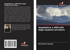 Capa do livro de Aspettative e difficoltà degli studenti all'estero 