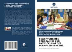 Portada del libro de BEWERTUNG DES PROGRAMMS ZUR ENTWICKLUNG DES FORMALEN DENKENS.