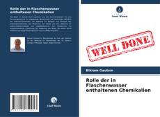 Обложка Rolle der in Flaschenwasser enthaltenen Chemikalien