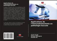 Обложка Applications de l'immunohistochimie en pathologie buccale
