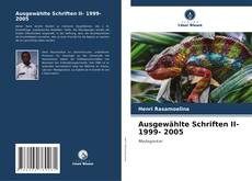 Couverture de Ausgewählte Schriften II- 1999- 2005