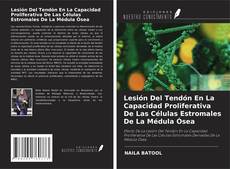 Bookcover of Lesión Del Tendón En La Capacidad Proliferativa De Las Células Estromales De La Médula Ósea