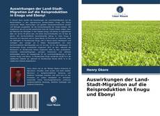 Portada del libro de Auswirkungen der Land-Stadt-Migration auf die Reisproduktion in Enugu und Ebonyi