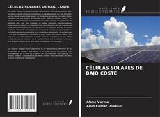 Buchcover von CÉLULAS SOLARES DE BAJO COSTE