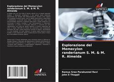 Capa do livro de Esplorazione del Memecylon randerianum S. M. & M. R. Almeida 