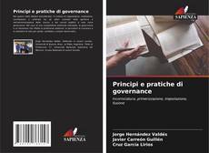 Capa do livro de Principi e pratiche di governance 