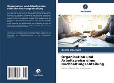 Buchcover von Organisation und Arbeitsweise einer Buchhaltungsabteilung