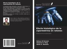 Buchcover von Efecto histológico de la cipermetrina en ratones